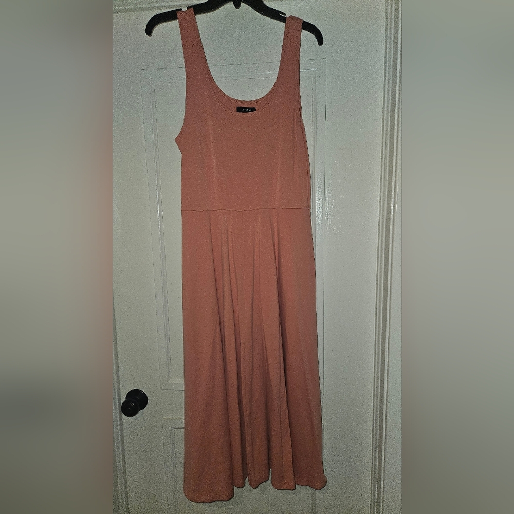 Alfani Sleeveless Maxi Dress in Coral